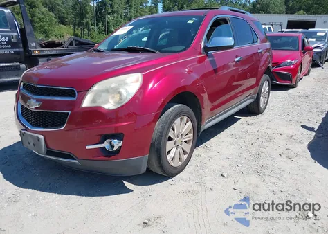 2010 Chevrolet Equinox Ltz from USA, damaged, VIN 2CNFLFEY1A6406943
